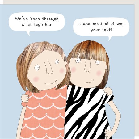 BB076 – Rosie made a thing wenskaart - your fault