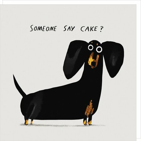 DD011 – Rosie made a thing Dog days wenskaart - cake