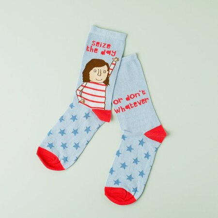 SK004 katoenen sokken Rosie made a thing - seize the day