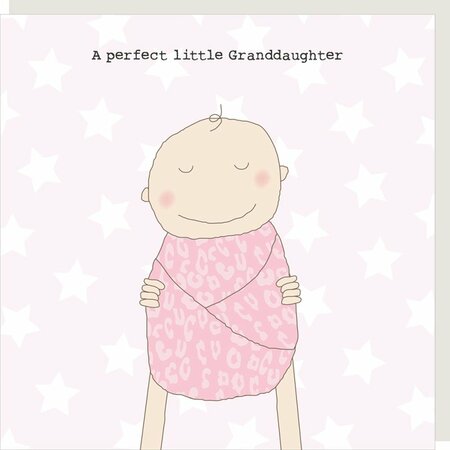 GF585 – Rosie made a thing wenskaart - perfect granddaughter