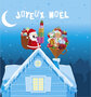 xBR009 Rémy Tornoir kerstkaart - joyeux noël - dak