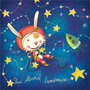 xBW055 Valérie Willame kerstkaart - astronaut