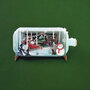 XMIB126 Message in a Bottle kerstkaart - slee