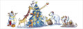 kerst CT157 Cache-Cache uitklapbare kerstkaart - ijsbeer