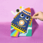 WB010 laser gesneden kaart Aww! so cute! - birthday raket