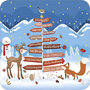 kBA661 Audrey Bussi kerstkaart - wegwijzer