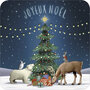 kBA670 Rosie Hilyer kerstkaart - kerstboom