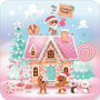 kBA672 Rémy Tornior kerstkaart - koekhuisje