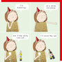 xBB029 – rosiemadeathing kerstkaart Babble - white christmas