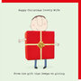 xrel60 - Rosie made a thing kerstkaart - wife gift