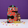WB024 laser gesneden kaart Aww! so cute! - 5 jaar