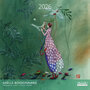 CAL24196 kalender 2025-2026 gaelle boissonnard - groen - 16 maanden