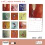 CAL24197 kalender 2025-2026 gaelle boissonnard - roodbruin - 16 maanden
