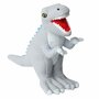 WB004348 T-Rex dinosaurus - blauw small - Wilberry Knitted