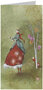 xQB24694 kerstkaart gaëlle boissonnard - sneeuw - groen