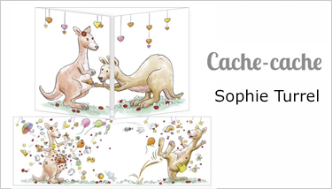 cache-cache kaarten van Sophie Turrel