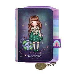 1204GJ03 - Gorjuss Be Kind - portemonnee - Be Kind Our Planet | Santoro London | Mano cards groothandel