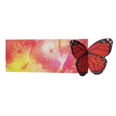 BK002 3d vlinder boekenlegger | Mano cards groothandel