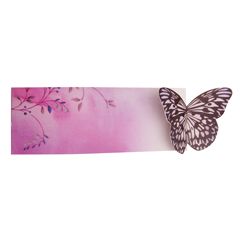 BK008 3d vlinder boekenlegger | Mano cards groothandel