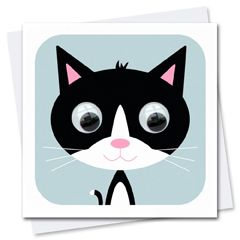STR071 wenskaart Stripey Cats - boerenerf Karl Kitten | Mano cards groothandel