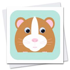 STR077 wenskaart Stripey Cats - boerenerf Holly Hamster | Mano cards groothandel