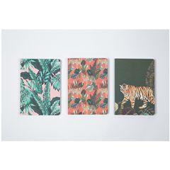 A6-002 Jungle - 3 notitieboekjes (10,5 x 15 cm) | Mano cards groothandel