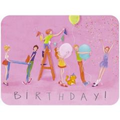 CA128b Audrey Bussi kaart "Happy Birthday"