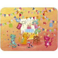 CA158 Audrey Bussi kaart "Birthday party"
