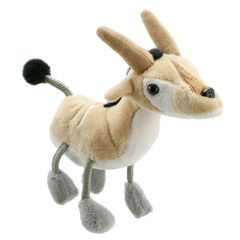 PC002139 antilope - vingerpop | The Puppet Company | Mano cards groothandel