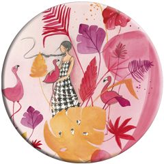 MIR139 -  spiegeltje van Anne-Sophie Rutsaert - flamingo