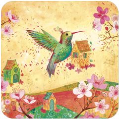 BAR061 Jehanne Weyman kaart - kolibri