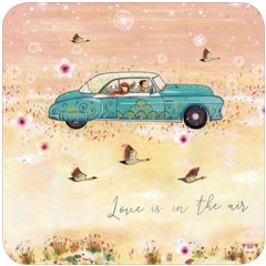 BAR163 Jehanne Weyman kaart - Love is in the air - auto