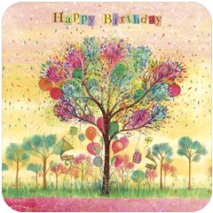 BAR185 Jehanne Weyman kaart - happy birthday - boom