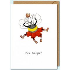 BIP1650 wenskaart - bee keeper
