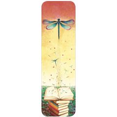 FB159 Jehanne Weyman boekenlegger - libelle | Mano cards groothandel