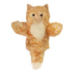 PC008013 CarPets Cat (ginger) Kat (roodharig) - handschoen handpop | The Puppet Company | Mano cards groothandel