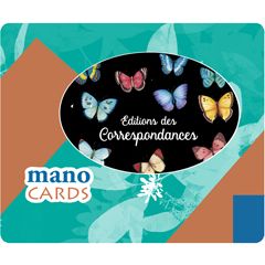 topkaart voor kaartenmolen - mano cards - correspondances
