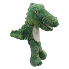 PC006204 Eco Walking Puppet Crocodile Krokodil - handpop  | The Puppet Company | Mano cards groothandel