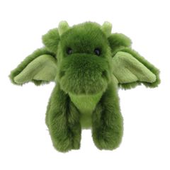 WB005042 Draak groen - Wilberry Minis | Wilberry soft toys | Mano cards groothandel