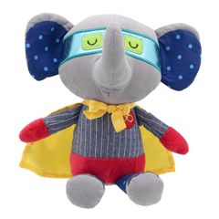 WB004704 Elephant - Olifant - Wilberry Super-Hero | Mano Cards Groothandel