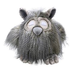 WB004501 Uil - groot - Wilberry Feathery Friends | Mano Cards Groothandel
