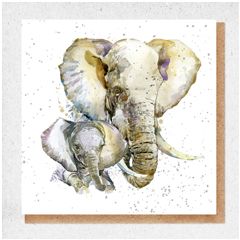 WP028 fine art kaart - olifant