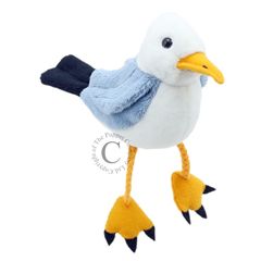 PC002210 Seagull zeemeeuw - vingerpop | The Puppet Company | Mano cards groothandel
