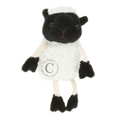 PC020216 Sheep schaap zwart-wit - vingerpop  | The Puppet Company | Mano cards groothandel