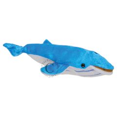 PC002110 Whale walvis blauw - vingerpop  | The Puppet Company | Mano cards groothandel