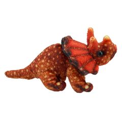 PC002241 Triceratops (oranje) - vingerpop| Mano cards groothandel