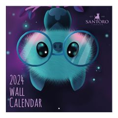 CAWA158 - Midnight Bat -  2024 kalender | Santoro London | Mano cards groothandel