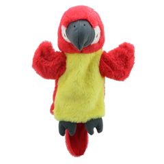 PC004632 Parrot Papegaai - handpop | The Puppet Company | Mano cards groothandel