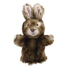 PC004626 Rabbit (wild) Konijn (wild) - handpop eco | The Puppet Company | Mano cards groothandel
