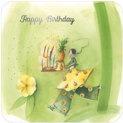 BA248 Anne-Sophie Rutsaert kaart - happy birthday | mano cards groothandel